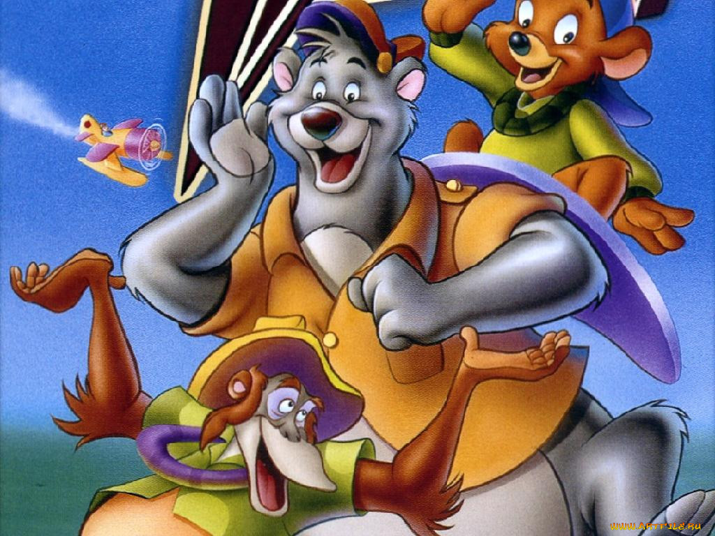 Обои Чудеса на виражах Мультфильмы TaleSpin, обои для рабочего стола,  фотографии Чудеса, на, виражах, мультфильмы, talespin Обои для рабочего  стола, скачать обои картинки заставки на рабочий стол.